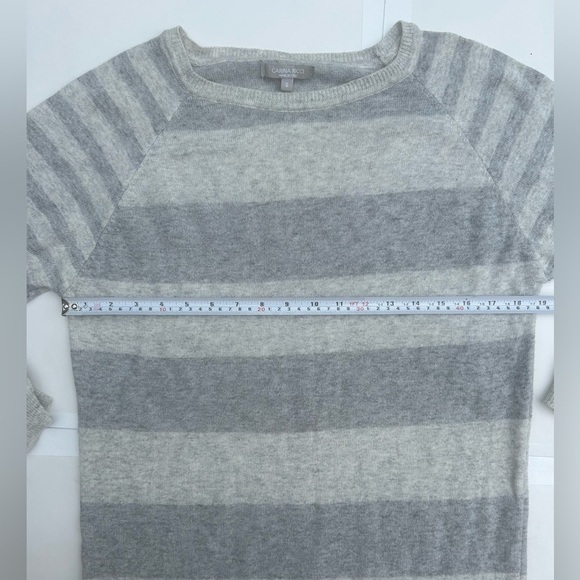 CARINA Ricci merino wool blend made in Italy knit striped dress size small - Picture 3 of 7